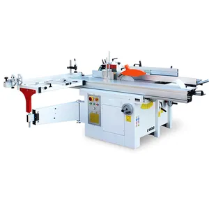 STR C400 5 Functions Combined Industrial Standard Panel Saw Sliding Machine Spindle Moulder Table Woodworking Planer Machine