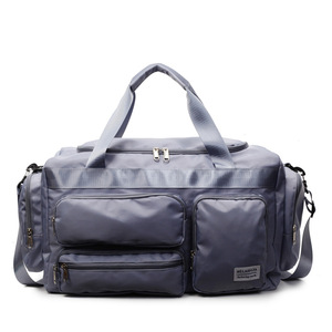 Sac de voyage décontracté multi-poches de style européen et américain avec compartiment à chaussures indépendant, personnalisable, pour le linge sale - Product Image 5