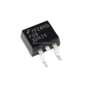FDB33N25 33N25 250V33A TO-263 SMD MOSFET ทรานซิสเตอร์แบบฟิลด์เอฟเฟค - Product Image 3
