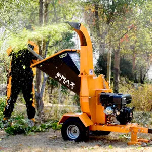 מקצועי מותאם אישית נסורת עץ עליז 15HP CE פרודוקטיבי עץ מגרסה חקלאי מגרסה עליזה עץ מכונה