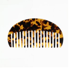 Logo personalizzato pieghevole pettine koran capelli riccioli doccia pettini acetato acrilico per capelli per parrucchiere