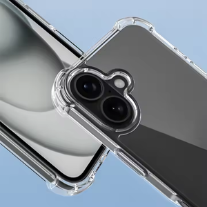 Claro cuatro esquinas suave Tpu a prueba de golpes funda de teléfono móvil para <span class=keywords><strong>Iphone</strong></span> 16 Pro Max 15 Plus 14 13 12 11 transparente Anti cubierta amarilla - Product Image 4