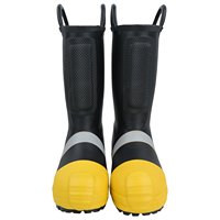 Bottes de pompier ANBEN FIRE, en feutre d'aramide lourd de 5 mm, conformes à la norme NFPA 1971, bottes de pompier structurelles
