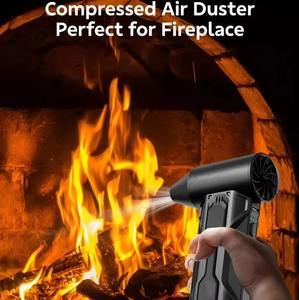 130000RPM <b>Electric</b> Air Blower 52m/s Mini Turbo Jet Fan with Lights Multi-function Violent Blower Computer <b>Keyboard</b> Dusted - Product Image 6