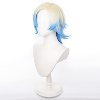 Wig Cosplay Michael Kaiser dari Blue Lock untuk Pria