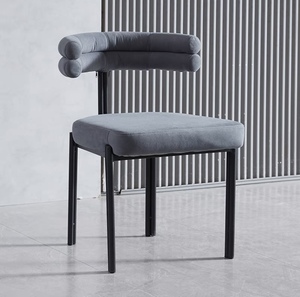 Juego de sillas de restaurante profesionales personalizadas, sillas estilo restaurante de hierro suave para comedor, escuela, uso en hoteles al aire libre - Product Image 4