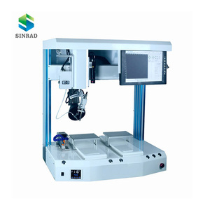 จัดหาโดยตรงจากโรงงาน SINRAD ระบบหน้าต่างอัตโนมัติใหม่ เครื่องบัดกรีแบบตั้งโต๊ะ 4 แกนมอเตอร์ พร้อมหน้าจอสัมผัส - Product Image 3