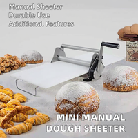 Nouvelle mini-machine manuelle de table pour étaler la pâte à base de maïs, longue durée de vie, pour boulangerie, pain, croissants, pâtisserie, usage domestique