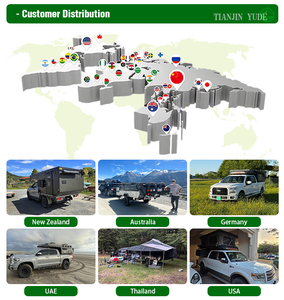 Xe tải cắm trại Ford <span class=keywords><strong>Ranger</strong></span>, nhà di động có toilet và vòi sen, xe cắm trại hạng sang - Product Image 6