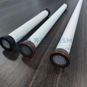Tubo de Filtro de Membrana Cerámica QSM para Ultrafiltración y Concentración de Micropartículas de Sílice, Tamaño de Poro de 100nm, Filtración de Flujo Cruzado 1 - Product Image 3