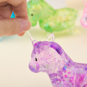 Pallina Antistress Unicorno Squishy con Glitter, Giocattolo da Spremere a Lenta Risalita, <span class=keywords><strong>Serie</strong></span> Maltose per Bambini e Ragazzi - Product Image 6
