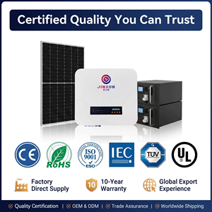 Hybrid Solar Energy Storage System 5KW 10KW 16KW 20KW On-Grid Off-Grid Home <b>Battery</b> 10KWh 16KWh 20KWh MPPT Solar Kit - Product Image 5