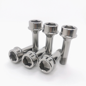 Boulons de roue en titane de <span class=keywords><strong>qualité</strong></span> 5 classe 8.8, finition naturelle, M12 M14, légers, résistants à la corrosion, pour voitures, directement de l'usine - Product Image 1