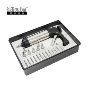 Shule-Outil à biscuits en acier inoxydable, design manuel, fleur étoilée, pour la maison, ensemble de coupeurs de gâteaux et de biscuits - Product Image 4