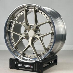 Juego de 2 Ruedas Forjadas BZY 5x130 para <span class=keywords><strong>Porsche</strong></span> 911 <span class=keywords><strong>964</strong></span> 991 992 Turbo GT3 <span class=keywords><strong>GT2</strong></span> RS 997, Llantas de Aleación Ligera de 18 19 20 21 Pulgadas - Product Image 3
