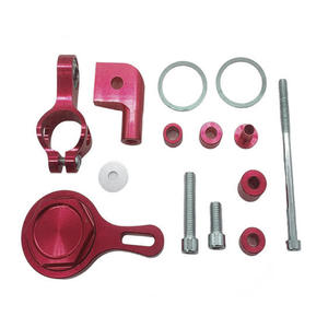 Accesorios para Motos, Soporte Estabilizador de Manillar, Barra de Acoplamiento de Titanio para Motocicleta / Soporte de Amortiguación de Dirección - Product Image 5