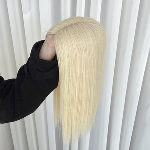 YF-2301ท็อปเปอร์ผมมนุษย์แบบโมโน #60 5*6สำหรับผู้หญิงผิวขาว - Product Image 1