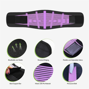 Bandas moldeadoras para el sudor de vientre para mujer, de marca privada accesorio personalizado, soporte adelgazante, recortador de cintura, cinturón de entrenamiento - Product Image 4