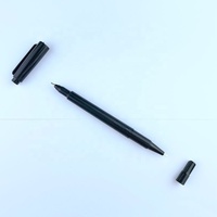 En gros encre De Recharge Stylo marqueur En Plastique Noir Tube Double Plume Double Pointe Stylo Marqueur Vide