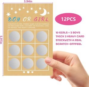 Cartes à gratter personnalisées pour l'annonce de grossesse, idées créatives pour l'annonce de grossesse, cartes à gratter promotionnelles - Product Image 3