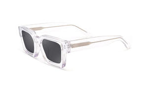 Lenlook サングラス 卸売 ファッション スクエア イタリアン UV400 レディース シェード 高品質 オーバーサイズ アセテート サングラス - Product Image 4