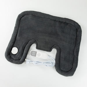 Portable Quilted Electric Wearable <b>Heating</b> <b>Pad</b> for <b>Neck</b> Shoulder 10 <b>Heat</b> Settings 4 Time Levels Overheat Protection Eco-Friendly - Product Image 2