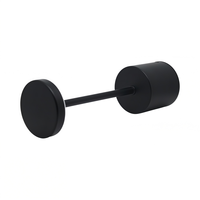 Lampe de table tactile minimaliste rechargeable sans fil avec variateur d'intensité continu et fonction mémoire pour chevet et restaurant
