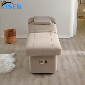 <span class=keywords><strong>Lit</strong></span> de beauté électrique moderne à 2 moteurs, réglable, pour SPA, extensions de cils, tatouage, massage, soins du visage, pour salon de beauté, avec options de chauffage - Product Image 2