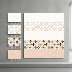Azulejos de Pared Cerámicos Esmaltados con Nuevo Diseño, Resistentes al Fuego, Impermeables, Bajo Precio, Varios Tamaños 250x375mm, Acabado Brillante, para Baño y Cocina - Product Image 2