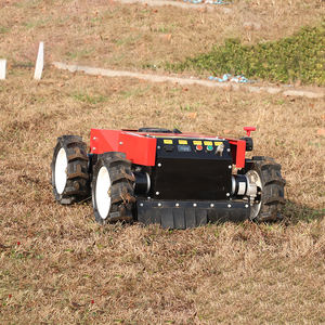 24V 7HP 4-Stroke Gasoline/<b>Electric</b> Hybrid Cordless 4WD Robotic <b>Lawn</b> <b>Mower</b> 500mm 200m High-Speed Remote Control 4-Wheel Grass - Product Image 6