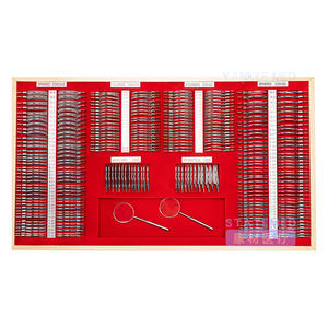 Étui à lentilles optométriques Yankee Med 266/232, boîte à outils rigide rectangulaire en plastique pour ajustement de lunettes - Product Image 2