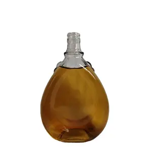 Customized 500ml 700ml 750ml High Quality Whisky Vodka Spirit Glass Bottle for Liquor Wholesale