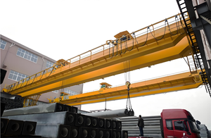 Chuyên nghiệp sản xuất đơn giản dễ vận hành cầu trục dầm đôi 40 tấn Palăng xây dựng động cơ 20-25m - Product Image 5