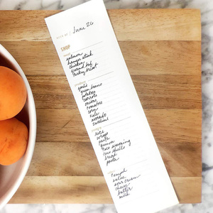 Tùy chỉnh 6x9 ''50 sheets bữa ăn Prep tủ lạnh từ <span class=keywords><strong>Memo</strong></span> <span class=keywords><strong>pad</strong></span> với xé ra hàng tạp hóa danh sách cho tủ lạnh sử dụng - Product Image 6