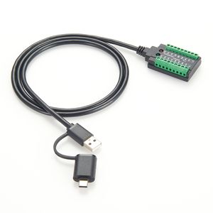 Кабель-конвертер <span class=keywords><strong>USB</strong></span> в <span class=keywords><strong>RS232</strong></span>/RS485/RS422/TTL с оплеткой для сканеров штрих-кодов и камер - Product Image 4