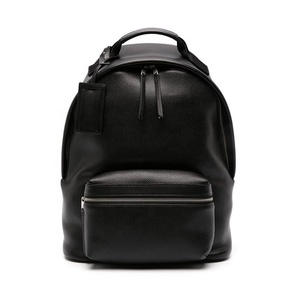 Zaino per Laptop <span class=keywords><strong>in</strong></span> Vera <span class=keywords><strong>Pelle</strong></span> con Logo Personalizzato, Grande Capacità, Borsa da Viaggio Artigianale, Zaino Casual Antifurto per College - Product Image 1