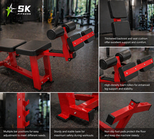 <span class=keywords><strong>Banc</strong></span> de musculation réglable SK avec inclinaison pour la poitrine, les jambes, le dos, les épaules, les abdominaux, entraînement complet du corps, équipement de musculation - Product Image 5