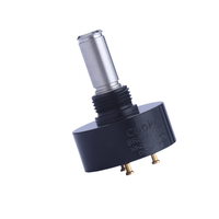 Potentiomètre rotatif à coque en aluminium série SRS22 1/5/10/50k résistance rhéostat conducteur linéaire personnalisable pour un usage industriel