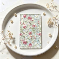 Plaque acrylique A6 à 6 trous pour carnet de budget, planificateur, carnet de notes et carnet de comptes, avec feuilles de couverture en acrylique
