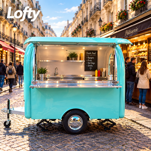 Tricycle commercial réfrigéré pour la vente de jus et de crèmes glacées, chariot de vente ambulante à roues, marque Kolice - Product Image 2