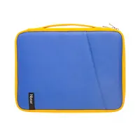 Новое поступление 2022, нейтральный Повседневный портативный сапфировый синий клатч Nbear из искусственной кожи среднего размера, сумка для ноутбука
