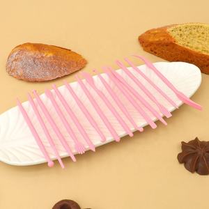 Mini-outils de sculpture en plastique pour la pâte à sucre, essentiels pour les artistes en pâtisserie, pour des décorations de gâteaux axées sur les détails - Product Image 4