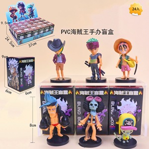 Juguetes de Caja Sorpresa de Anime One Piece: Muñecos de <span class=keywords><strong>Luffy</strong></span>, <span class=keywords><strong>Zoro</strong></span>, <span class=keywords><strong>Nami</strong></span>, <span class=keywords><strong>Usopp</strong></span>, <span class=keywords><strong>Sanji</strong></span>, Chopper, Nico Robin - Product Image 2