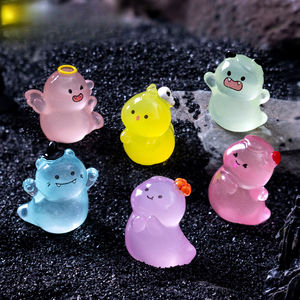 Оптовая продажа, новый продукт, креативная светящаяся кукла-Ангел-призрак, аксессуары для рукоделия, украшения, микро-пейзаж, украшение для Хэллоуина - Product Image 5