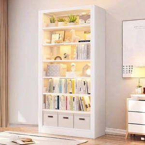 Estantería Three Arrows de 180 cm de altura, diseño minimalista, estante de almacenamiento de gran capacidad para uso en el hogar, oficina o biblioteca - Product Image 1