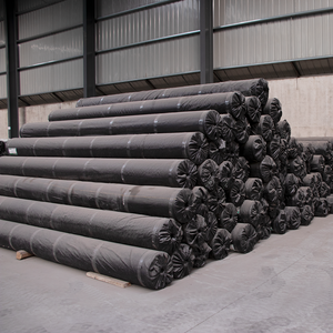 Manta agrícola negra para control de malezas, tela antihierbas, cubierta para el suelo, tela protectora contra malezas, marca <span class=keywords><strong>CHAQ</strong></span> Shandong - Product Image 6