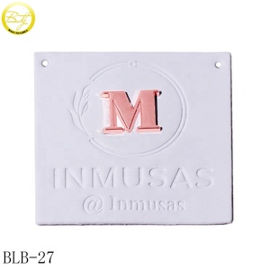 Étiquette en similicuir marron personnalisée pour jeans en denim, à coudre, pour accessoires vestimentaires - Product Image 6