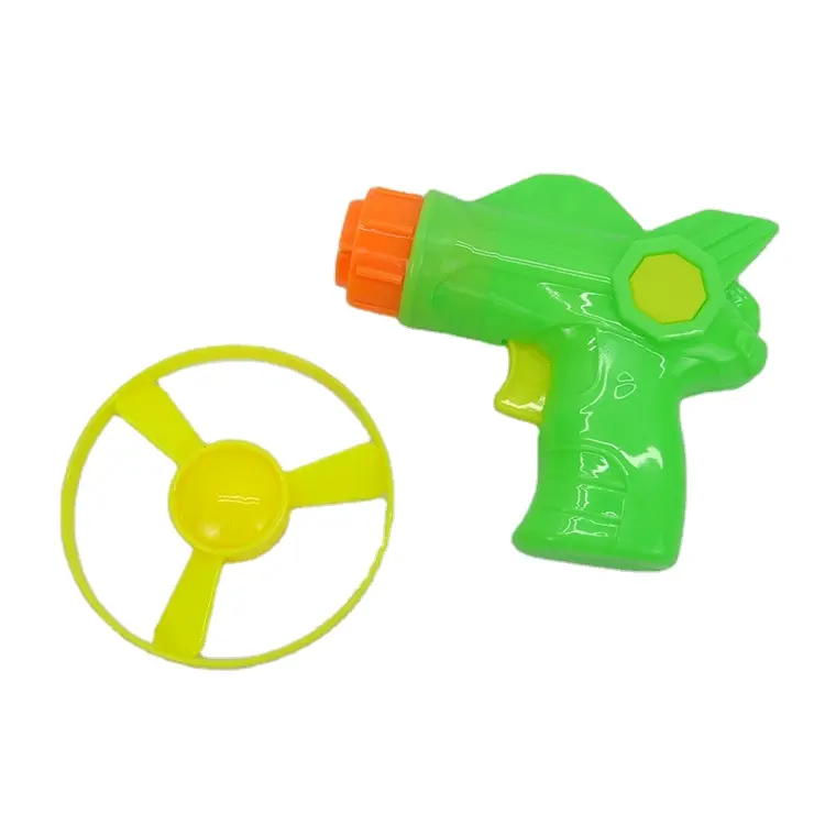 EPT Top Quality Kids Plastic Shooter Gun Toy Shooting Toys Flying Disc Saucer Ufo For Sale