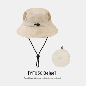 Chapeau de pêcheur pour femme, en nylon, imperméable, anti-UV, séchage rapide, pliable, pour la plage et les activités de plein air - Product Image 6