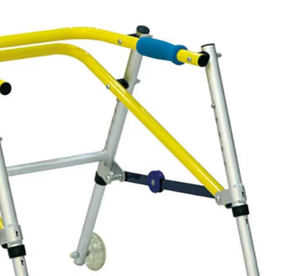 Aide à la marche pédiatrique Paralysie cérébrale Marcheur pour enfant Marcheur hémiplégique Formation des membres inférieurs Marcheur à cadre debout avec roues - Product Image 3